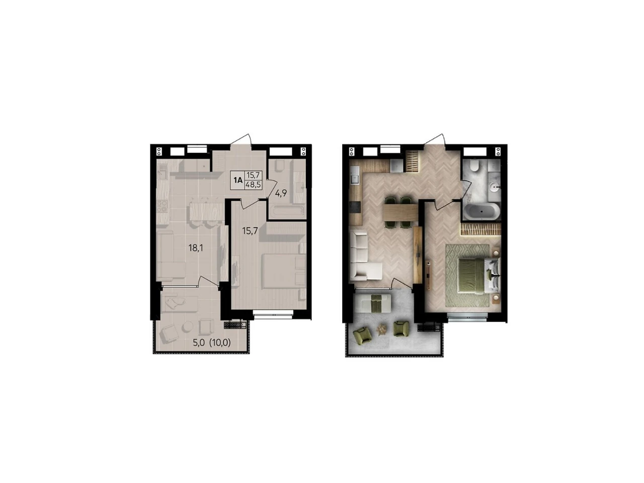 Apartment for Sale - Lenin District