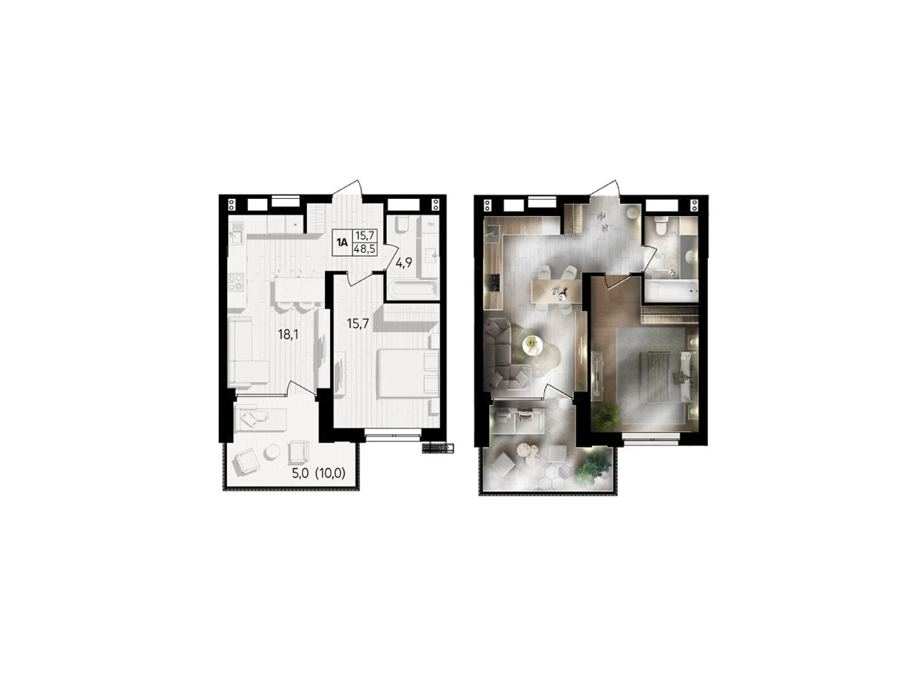 Apartment for Sale in Leninskiy