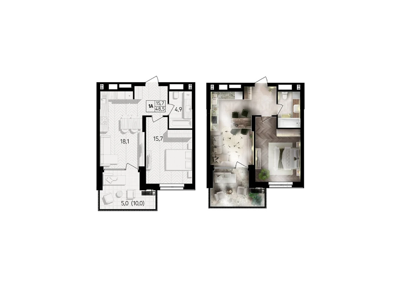 Apartment for Sale in Leninski