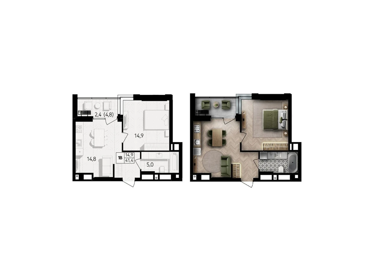 Apartment for Sale in Lenin