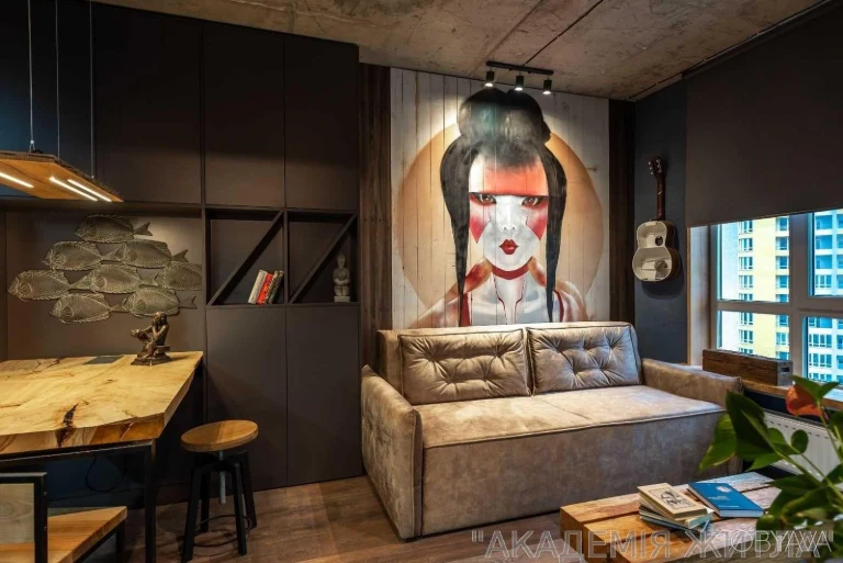1-bedroom apartment, 44 sq.m.
