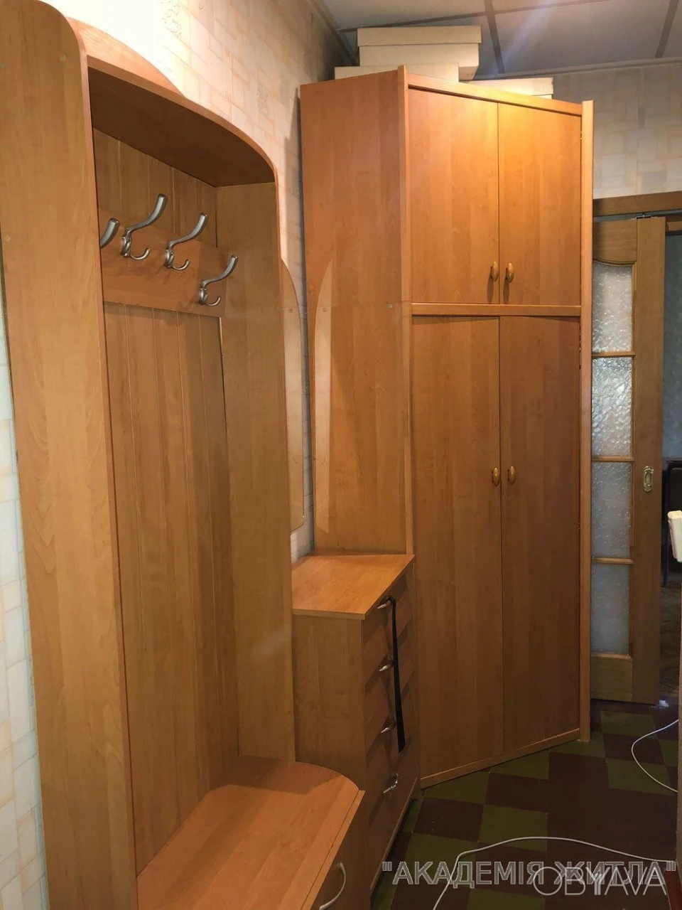 1-room apartment, 32.59 sq m