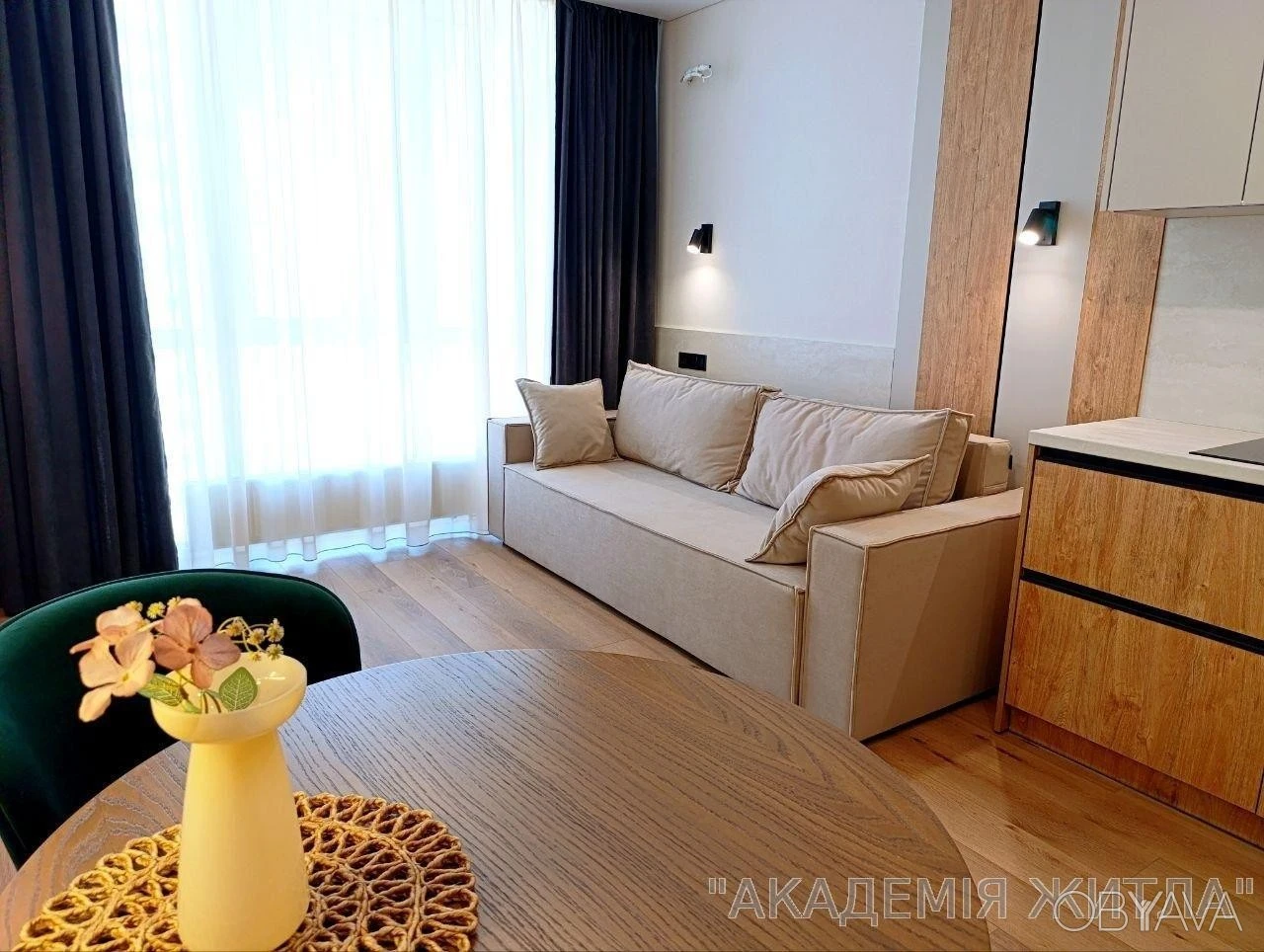 1-комнатная квартира, 42 м.кв.