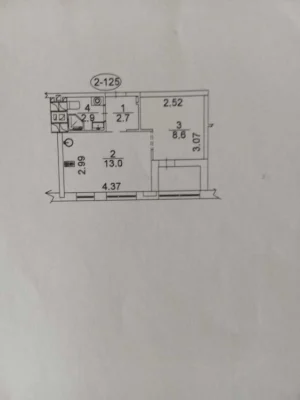 Продам двокімнатну квартиру (33 м²) у Києві, Шевченківський