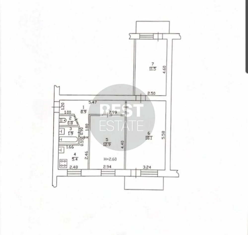 Продаж, 3-кімнатна квартира, Холодна Гора