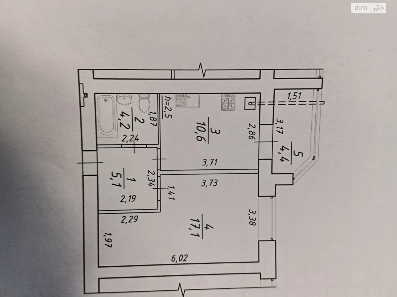 Apartment for Sale: Zarychny