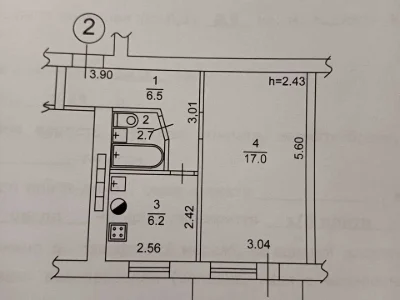 Apartment. Odessa, Misychnyy Prospect.