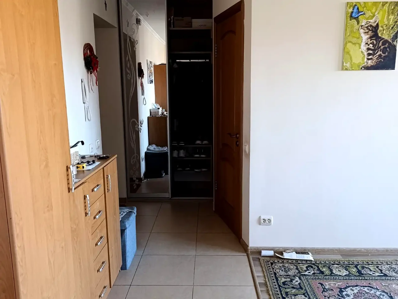 Rent 3-room apartment 56.2 m² on the 6th floor.