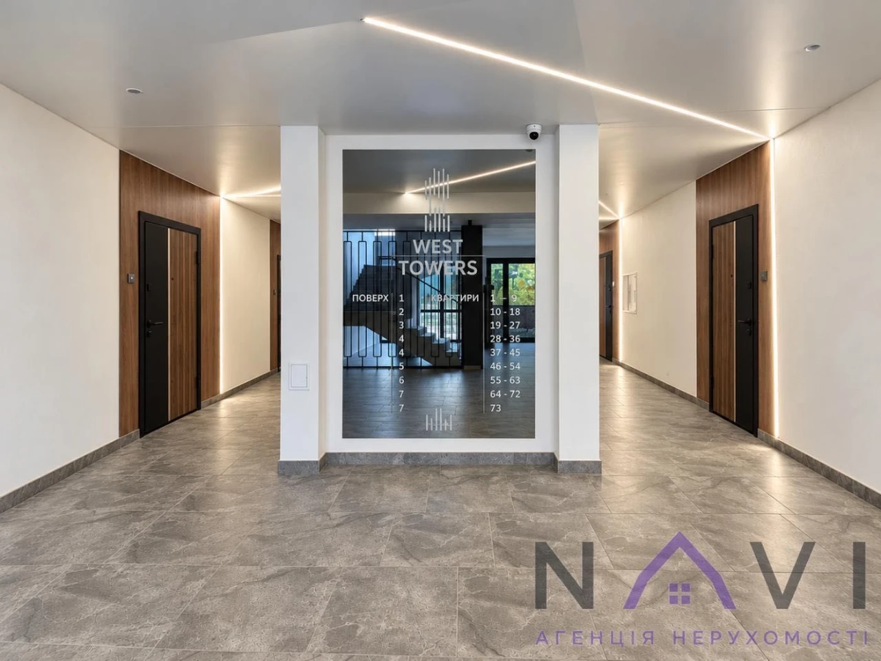 Sale of a 2-bedroom apartment | West Towers residential complex