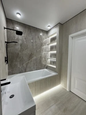 Apartment with renovation in the prestigious "Aristocrat" residential complex