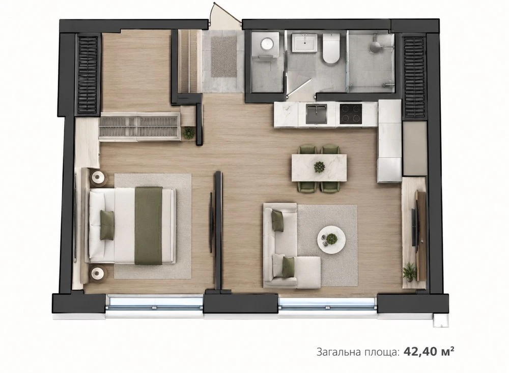 Продаж, 2к, ЖК Liberty Park 2, 78,80 кв.м