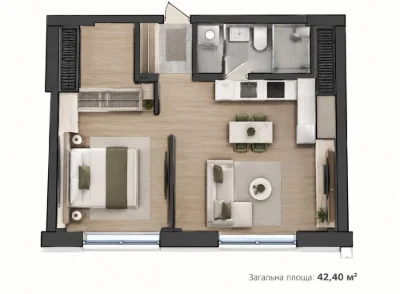 Продаж, 2к, ЖК Liberty Park 2, 78,80 кв.м
