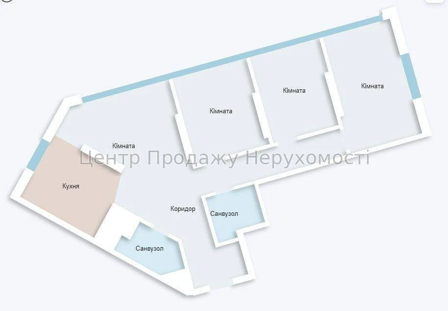 Продажа 3-комнатной квартиры в ЖК "Salut", Киев