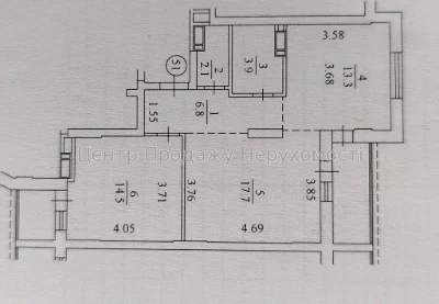 Продаж 2-кімн. квартири, 12/25 пов, 64. 9 м², ЖК West House,