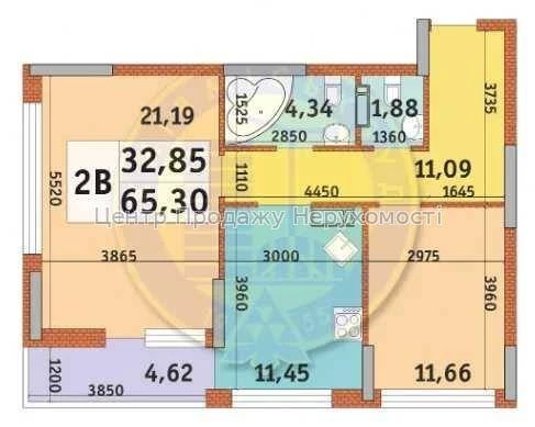 Sale of a 2-bedroom apartment in residential complex Urlovsky 1, Kyiv
