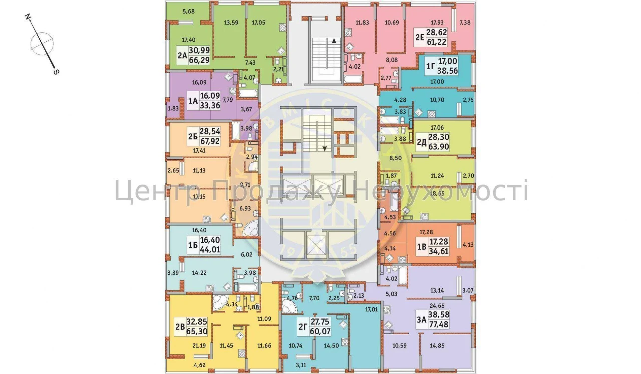 Sale of a 2-bedroom apartment in residential complex Urlovsky 1, Kyiv