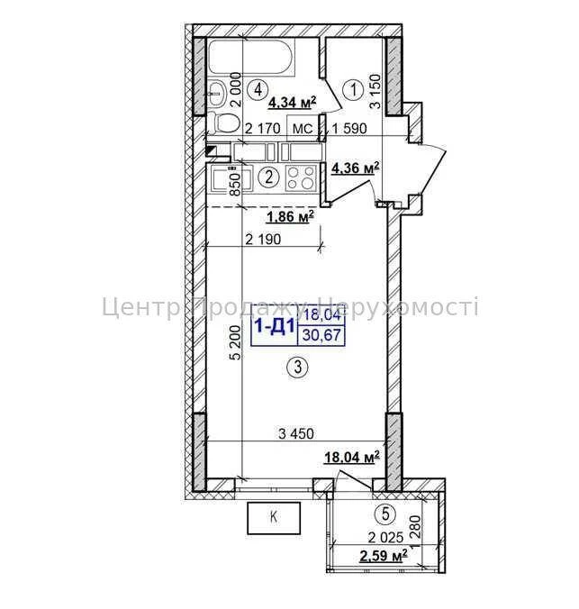Продаж квартири в ЖК "Оберіг 2", Киев