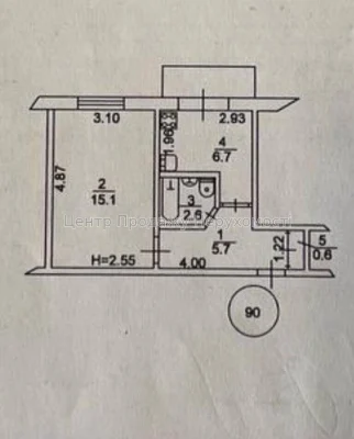 Продаж 1-кімн. квартири, 33 м², 5/9 пов, Київ! Відмінне розт