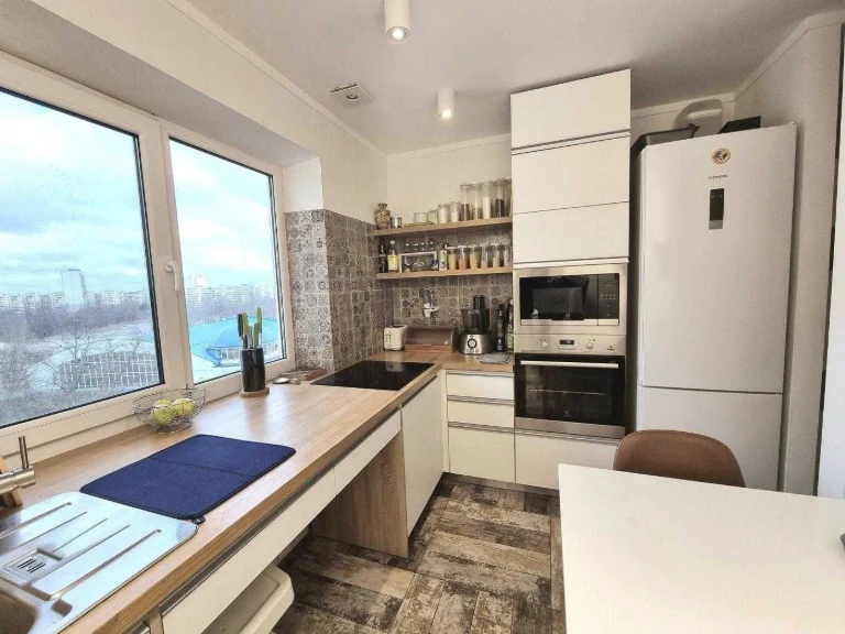 Sale, 3-room apartment renovated in Obolov, Yasuk, metro Minskaya