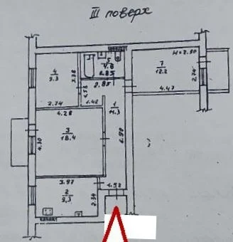 Продається 3-кімнатна квартира. Ольгіївський узвіз. Спецпроект.