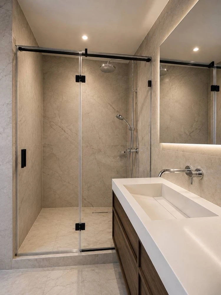Sale of a 1-bedroom apartment in the Mont Blan residential complex with renovation (new building, N