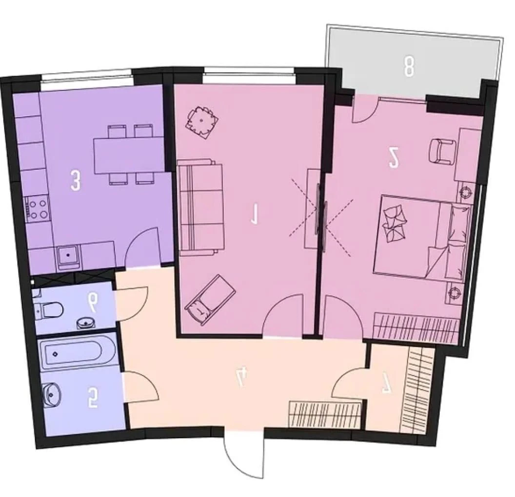 Apartment for Sale - Tytunyka 28a
