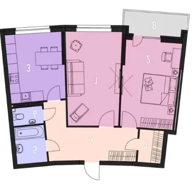 Apartment for Sale - Tytunyka 28a