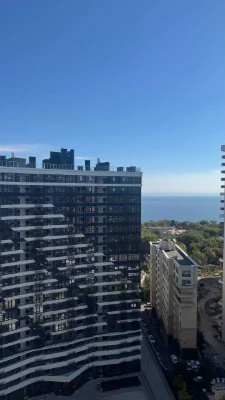Продаж однокімнатної квартири 45 м² з видом на море та балконом у ЖК «
