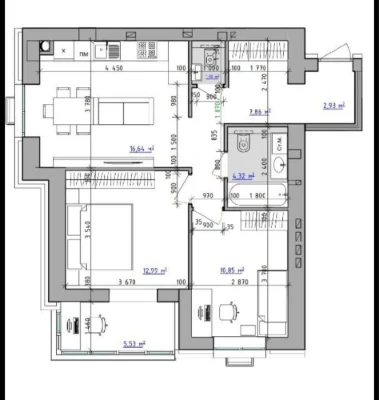 Продам 2-кімнатну квартиру, ЖК Sweet Home, Перемога-6