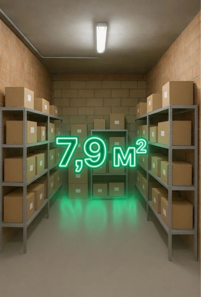 Оренда 7,9 m2 Господарська кімната комора, кладова, кладовка
