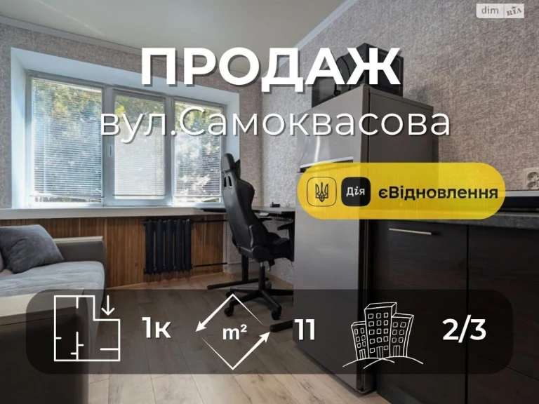 Продається Кімната в районі Шерстянка