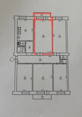 Sale of a room, 16.4 m2, Vyshorodska Street, 50B, Obolon!