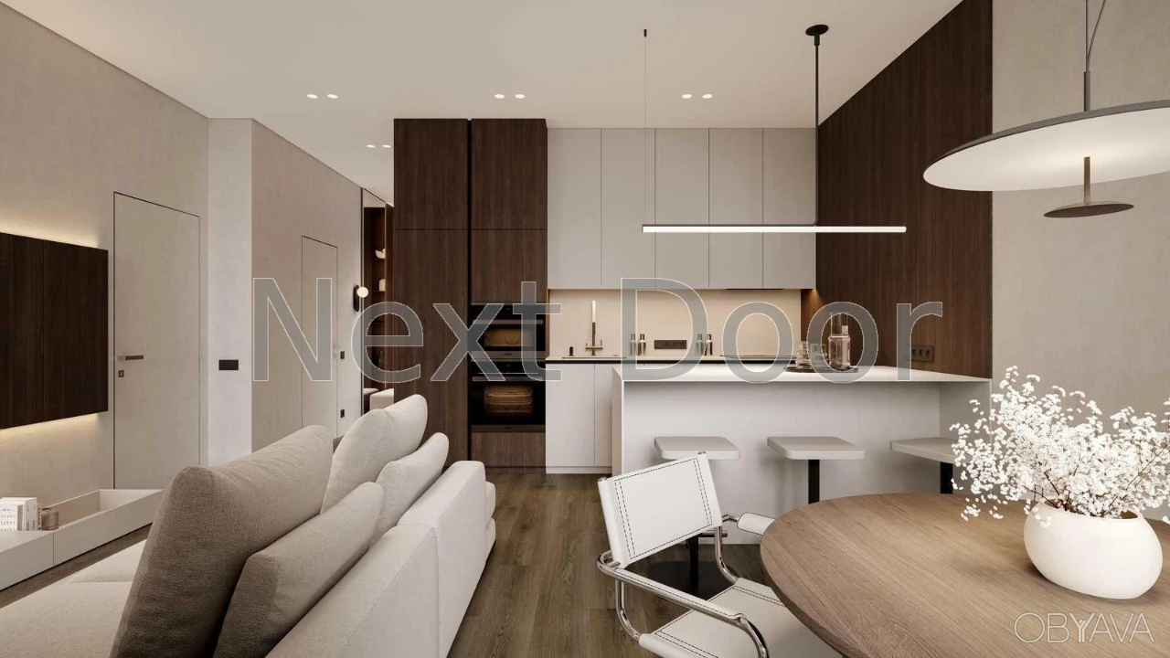 1-комнатная квартира, 57 м.кв.