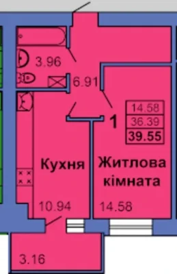 Сади 1 вул.Героїв України  6а найкраще планування та ТОП цін