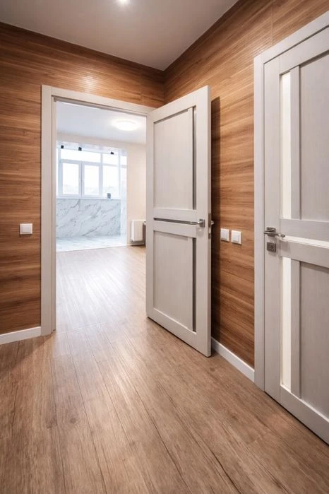 A 41 m² European-style two-room apartment with a view in a newly built building with a generator