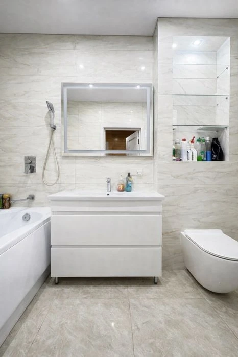 A 41 m² European-style two-room apartment with a view in a newly built building with a generator