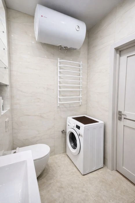 A 41 m² European-style two-room apartment with a view in a newly built building with a generator