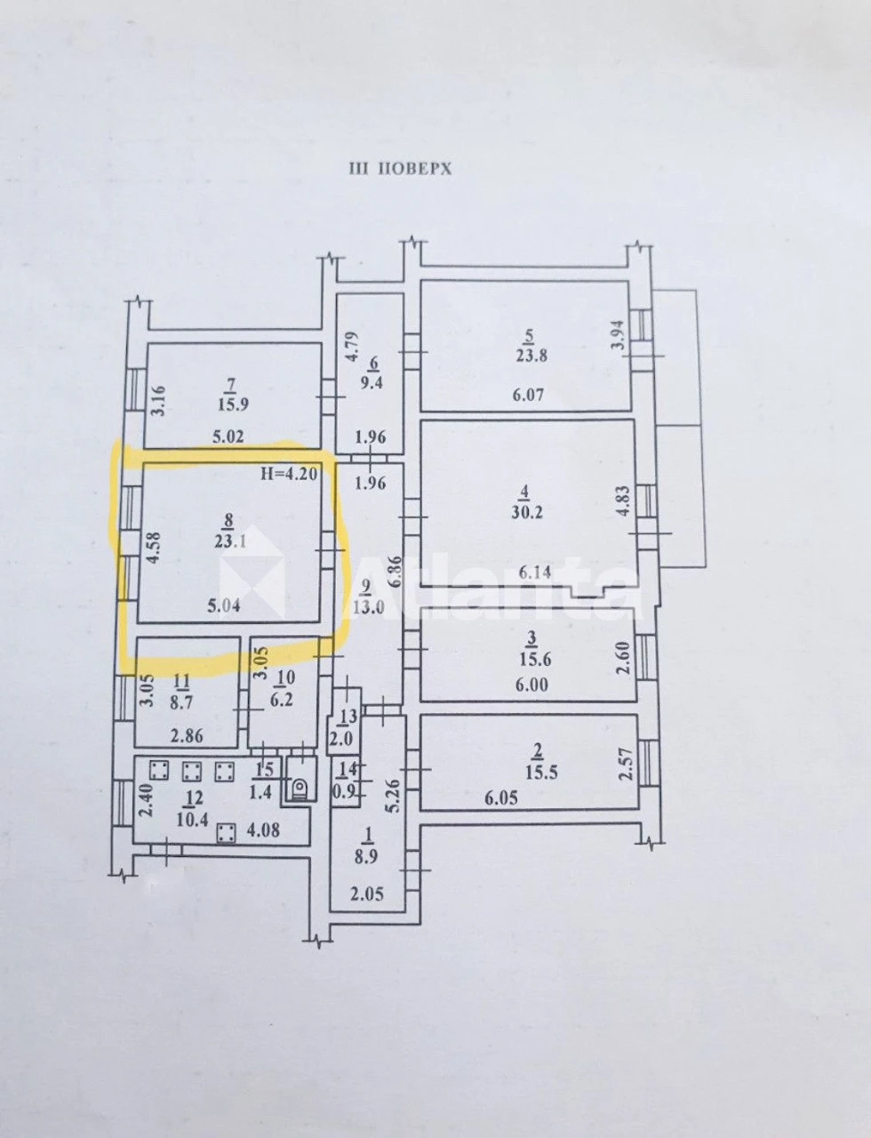 Центр. Квартира на Бунина, по факту 1 сосед