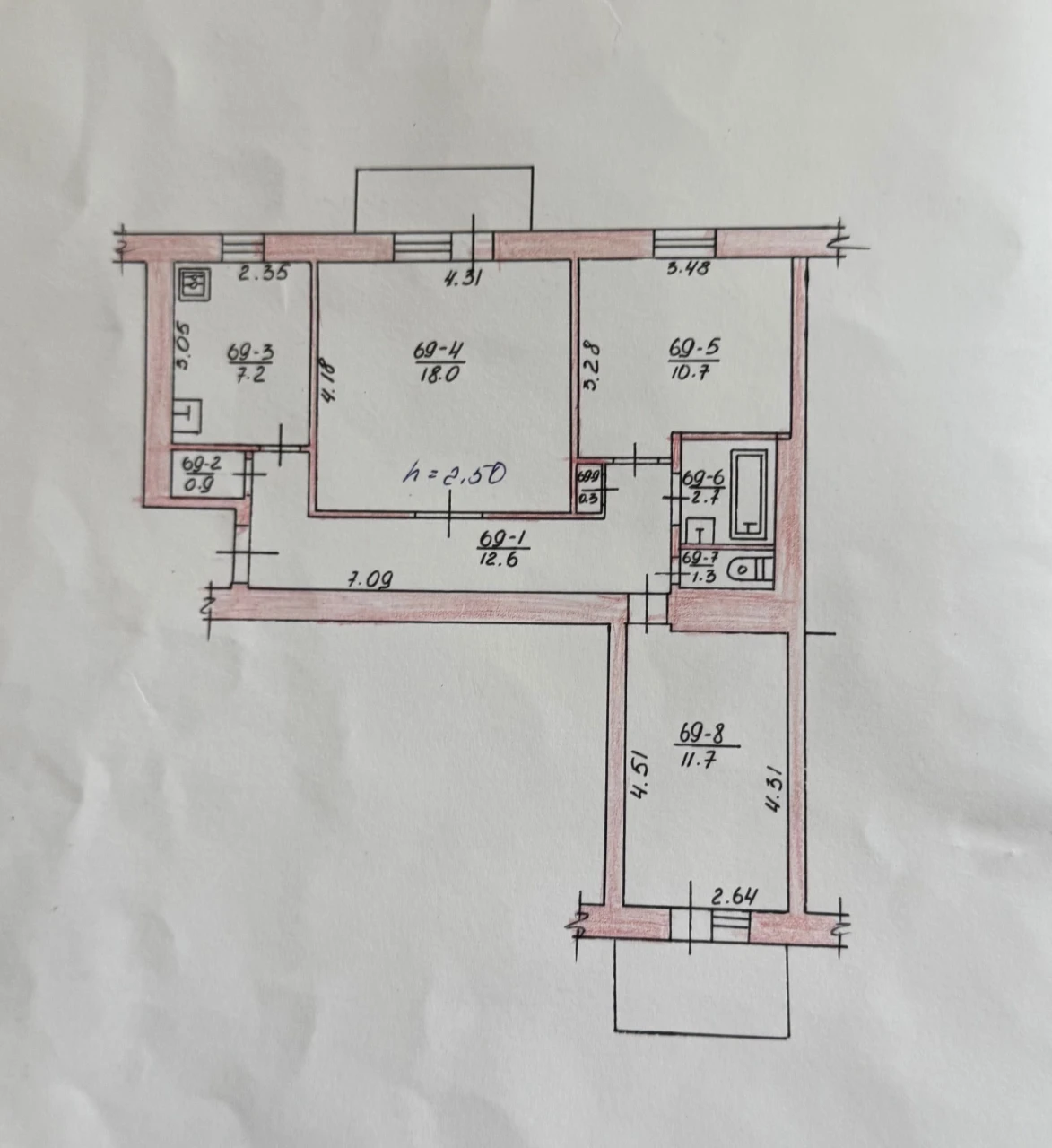 Продам гарну 3 кім. Квартиру
