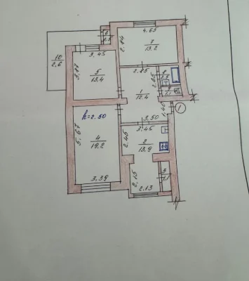 Продам 3 кім. Квартиру з індивідуальним опаленням