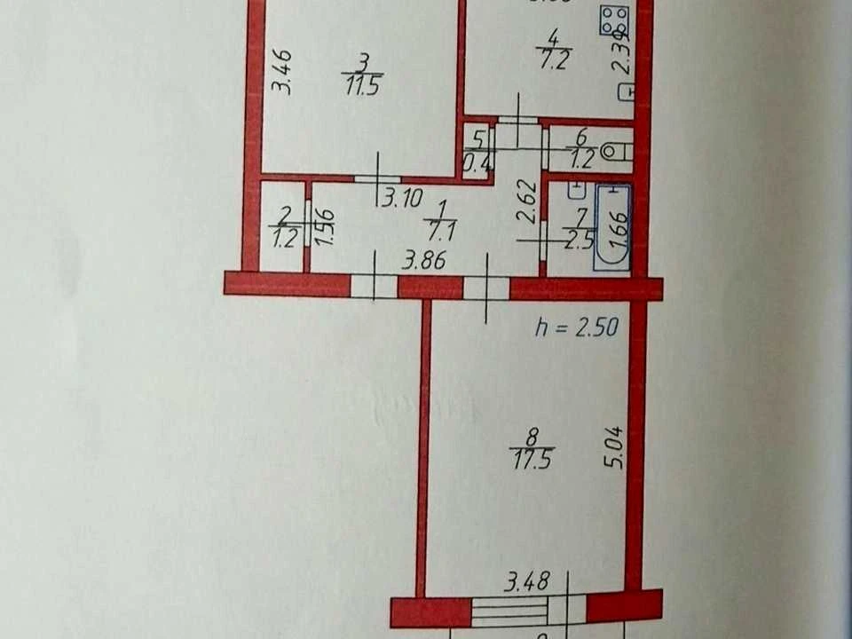 Apartment. Ivan Yushchuka Street (Timiryazeva), Koiv.