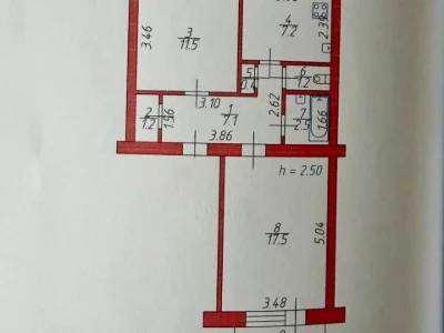 Apartment. Ivan Yushchuka Street (Timiryazeva), Koiv.