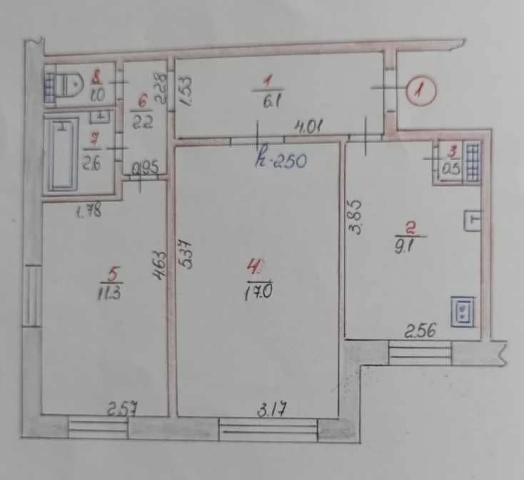 Apartment for Sale: 2-room apartment in the Silsmash area