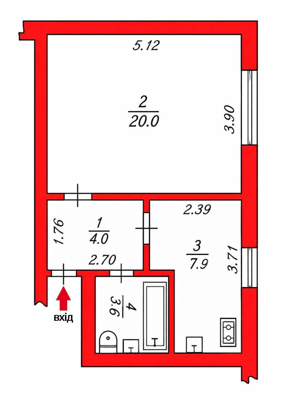 Selling or Trading 1-Bedroom Apartment | Czech Republic | 15th District