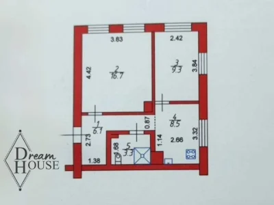 Apartment. Novovolynsk, Shakhtarska st.