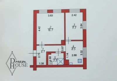 Sale of a 2-room apartment