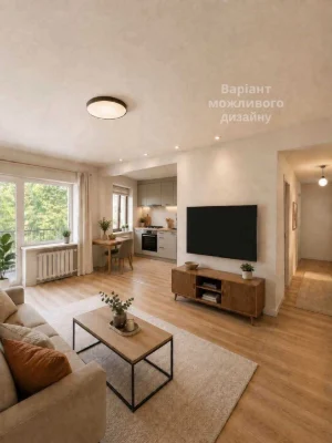 Sale of a 2-bedroom apartment