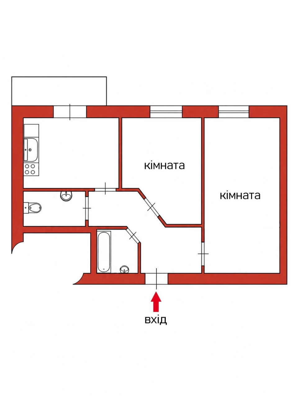 Apartment for sale in new building | $645 per square meter | Residential complex "European Yard"