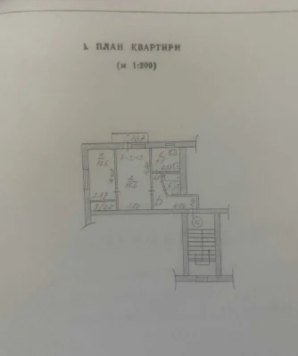 Квартира 2 комнаты