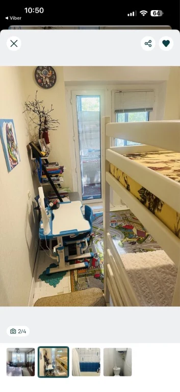 For Sale: 3-room apartment on the left bank